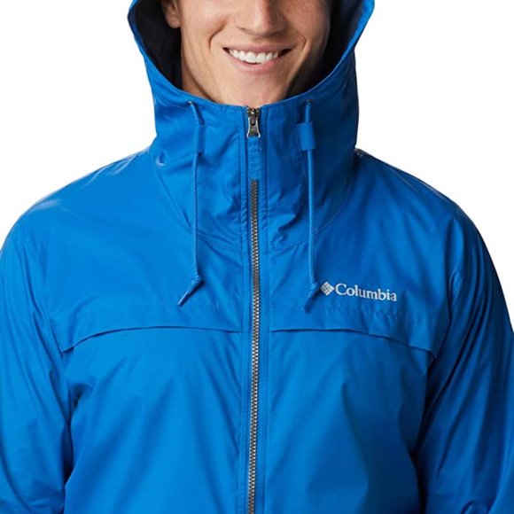 🆕Columbia Men's Oroville Creek Lined Jacket, Small-Bright Indigo, Authentic,NWT - Picture 2 of 6